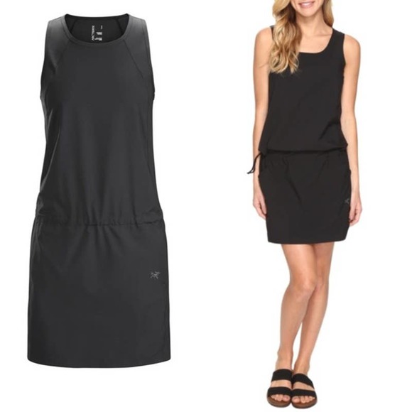 Arc'teryx Dresses & Skirts - Arc'teryx Black Sleeveless Contenta Tank Dress XL